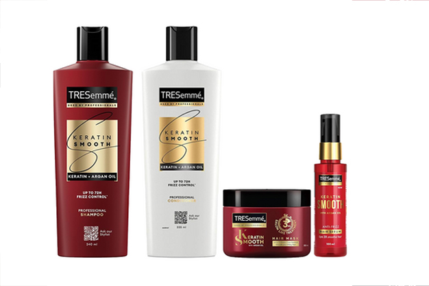 TRESemmé’s Keratin Smooth Shampoo and Conditioner